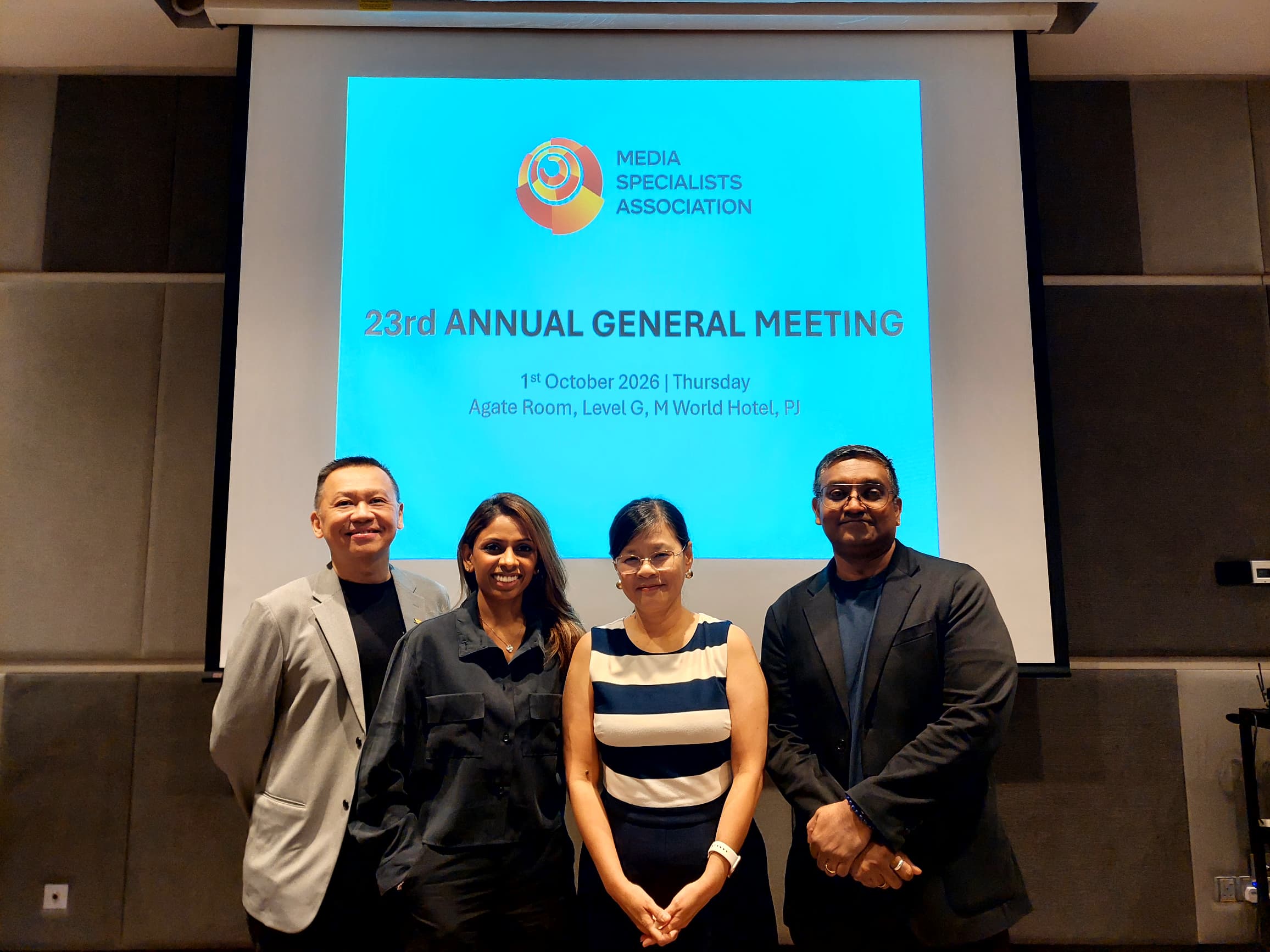 BALA POMALEH, CEO, MEDIA , DENTSU MALAYSIA, ELECTED ASMSA PRESIDENT FOR THE TERM 2026-2028